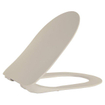 Creavit Hangend Toilet - 35.3x51cm - spoelrandloos - met zitting - koel grijs SW1233485