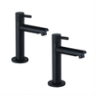 FugaFlow Sobrado Fonteinkraan - wastafelkraan - 14.4cm - 2 stuks - mat zwart SW909592