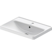 Duravit D-Neo inbouwwastafel 60x44x17cm 1 kraangat rechthoek Keramiek Wit SW640396