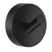 Smedbo Home Handdoekhaak - 4.8cm - enkel - mat zwart SW767293