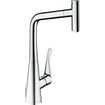 Hansgrohe Metris select keukenkraan met uittrekbare kraanuitloop chroom GA59224