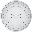 Wiesbaden Hoofddouche rond ABS 200 mm chroom/grijs SW62506