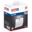 Tesa Klaam Toiletrolhouder met deksel 14x12.5x5.3cm Chroom SW693572