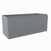 Mondiaz FLOTT wastafelonderkast - 120x45x50cm - 2 lades - uitsparing links en rechts - softclose - Plata SW1015219