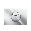 Villeroy & Boch Viconnect 2 knops bedieningsplaat chroom GA41201