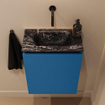 MONDIAZ TURE-DLUX 40cm toiletmeubel Jeans. EDEN wastafel Lava positie midden. Zonder kraangat. SW1103819