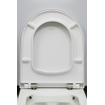 Duravit ME by Starck WC-zitting 43.8x37.4x5.1cm compact met softclose met quickrelease Kunststof wit Glanzend 0293438