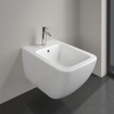 Villeroy & Boch Venticello wandbidet met 1 kraangat 37.5x56cm met overloop ceramic + wit 1025163