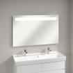 Villeroy & Boch More To See spiegel met geïntegreerde LED verlichting horizontaal 3 voudig dimbaar 120x75x4.7cm 1024970