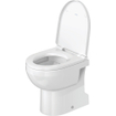 Duravit DuraStyle Basic WC-zitting 37.3x43x4.3cm Kunststof wit Glanzend SW242800