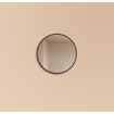 Saniclass Retro Line 2.0 Spiegel - rond - 60cm - frame - mat zwart SW643423