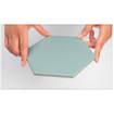 Cifre Ceramica Hexagon Timeless wand- en vloertegel - 15x17cm - 9mm - Zeshoek - Groen mat SW476706