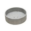 Ideavit Ora Waskom 39x12cm rond concrete beton beige SW416488