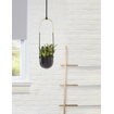 Umbra Bolo plantenhanger 19x62cm keramiek zwart SW539428