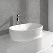Villeroy & Boch Architectura Eengreeps wastafelkraan - verhoogd - met Push-Open afvoergarnituur - chroom SW974136