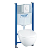 GROHE Skate air WC bedieningsplaat verticaal wit 0729122