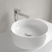 Villeroy & Boch Collaro opzetwastafel rond Ø40cm zonder overloop zonder kraangat wit SW336042