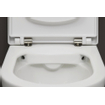 Duravit ME by Starck WC-zitting 43.8x37.4x5.1cm compact met softclose met quickrelease Kunststof wit Glanzend 0293438