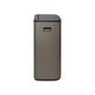 Brabantia Bo Touch Bin Afvalemmer - 60 liter - kunststof binnenemmer - platinum SW1117293