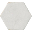 SAMPLE Cir Cotto del campiano Wandtegel 20x20cm Bianco 10mm Wit glans SW912061