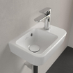 Villeroy & Boch O.novo fontein 36X25cm 1 kraangat rechts met overloop ceramic+ wit SW448504