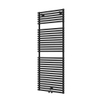 Plieger Florian Nxt M designradiator enkel horizontaal met middenaansluiting 1406x500mm 759W zwart grafiet (black graphite) 7255418