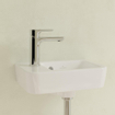 Villeroy & Boch O.novo fontein 36X25cm 1 kraangat links met overloop ceramic+ wit SW448500