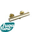FugaFlow Eccelente Sobrado Badkamer Thermostatische Douchekraan - opbouw - geborsteld messing PVD SW1123330