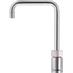 Quooker Nordic square kokendwaterkraan opbouw uitloop draaibaar met Combi reservoir RVS TWEEDEKANS OUT11456