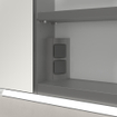 Villeroy & Boch My view spiegelkast 130x75cm 3 deuren 3 contactdoos LED SW641584