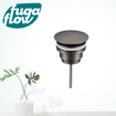 FugaFlow Eccelente Sobrado Badkamer afvoerplug always open PVD gunmetal SW1123985