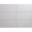 Kerabo wandtegel - 30x60cm - 9mm - Rechthoek - Wit mat SW88497