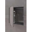 Looox BoX nis - 30x30x10cm - inbouw - betegelbaar - antraciet SW76081