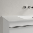 Villeroy & Boch Venticello Meubelwastafel - wasbak rechts zonder kraangat - 100x50cm - overloop - ceramic - wit 1025137