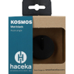 Haceka Kosmos Handdoekhaak - enkel - mat zwart SW654104
