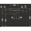 Duravit HappyD 2 fontein met overloop met kraangat links 50x22cm wit SW54280