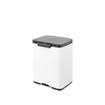 Brabantia Bo Afvalemmer - 7 liter - kunstof binnenemmer - wit SW1026536