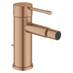 GROHE Essence New bidetkraan S-size met waste brushed warm sunset SW97524