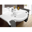 Villeroy en Boch O.novo Vita wastafel Vita met 1 kraangat met overloop 80x55cm ceramic+ wit 1025046