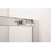 Crosswater Clear 6 schuifdeur - 150x195cm - 8mm - helder veiligheidsglas - zilver profiel SW487136