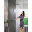 Hansgrohe Crometta E 240 1jet showerpipe met thermostaat chroom SW73205