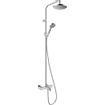 Hansgrohe Vernis showerpipe met thermostaat ecosmart chroom SW651587