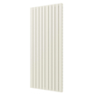 Plieger Cavallino Retto designradiator verticaal dubbel middenaansluiting 1800x754mm 1936W wit structuur 7255279