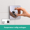 Hansgrohe Showerselect thermostaat inbouw 1 functie highflow chroom SW918101