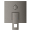 Grohe Eurocube Douchekraan Inbouw - 2 knoppen - mengkraan - brushed hard graphite SW523639