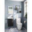 Crosswater KAI X Compact duobloktoilet zonder reservoir met afvoerbocht 37x62x39.5cm keramiek wit SW224329