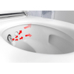 Geberit AquaClean Mera Comfort Douche WC - geurafzuiging - warme luchtdroging - ladydouche - softclose - glans wit GA13668