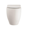 Crosswater Glide II Staand Toilet - 36.5x51x42.5cm - spoelrandloos - zonder zitting- wit glans SW876201