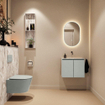 MONDIAZ TURE-DLUX 60cm toiletmeubel Greey. EDEN wastafel Glace positie midden. Zonder kraangat. SW1103277