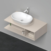 Duravit D-Neo wastafelonderkast 100x26x55cm Taupe Mat SW641261